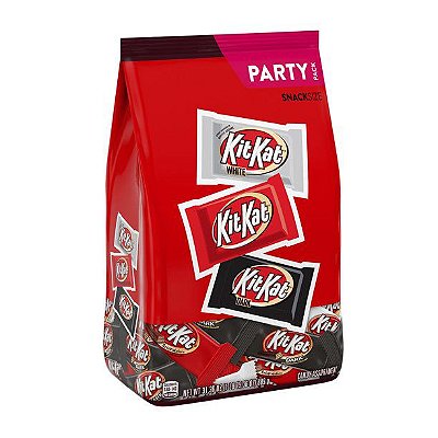 KitKat Milk Chocolate, Dark Chocolate and White Creme Assorted Snack Size Candy Bars