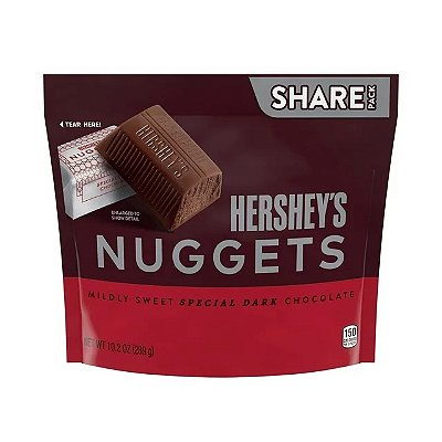 Hershey's Nuggets Special Dark Mildly Sweet Chocolate Candy
