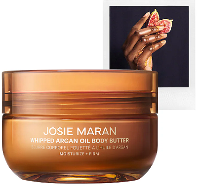 Josie Maran Bohemian Fig - Whipped Argan Oil Refillable Firming Body Butter Jar