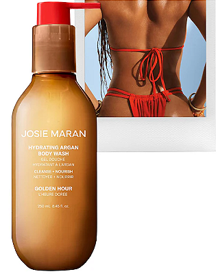 Josie Maran Golden Hour - Hydrating + Cleansing Argan Refillable Body Wash