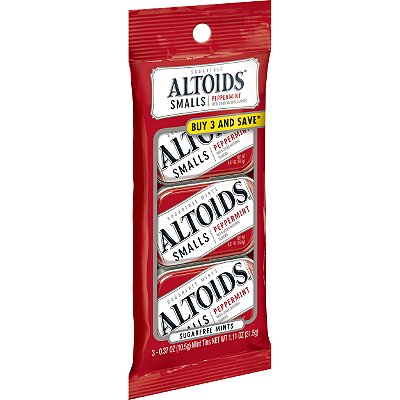 Altoids Sugar Free Smalls Peppermint Mints