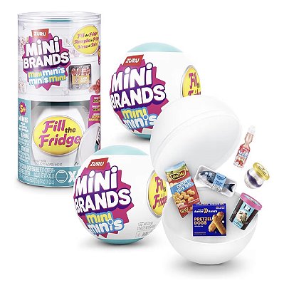 Mini Brands Fill The Fridge Mini Minis Series 2 Capsules