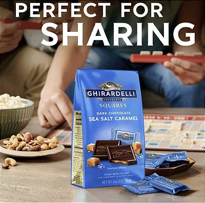 Ghirardelli Dark Chocolate Sea Salt Caramel