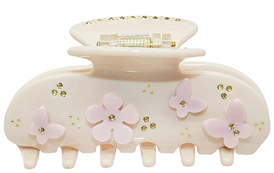 Emi Jay Sweetheart Hair Claw Clip in Pink Angel Food