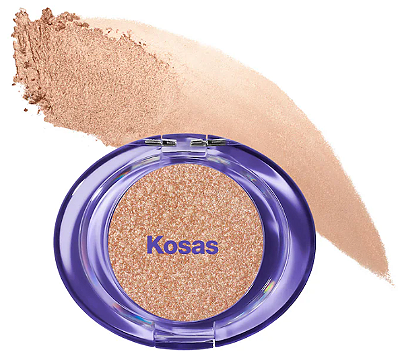 Kosas Shiny Objects Wet Glisten Highlighter Powder for Face and Eyes