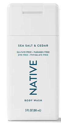 Native Body Wash - Sea Salt & Cedar