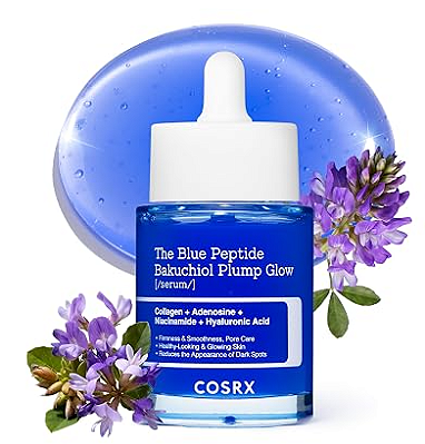 COSRX The Blue Copper Peptide Bakuchiol Serum, Glow & Plumping
