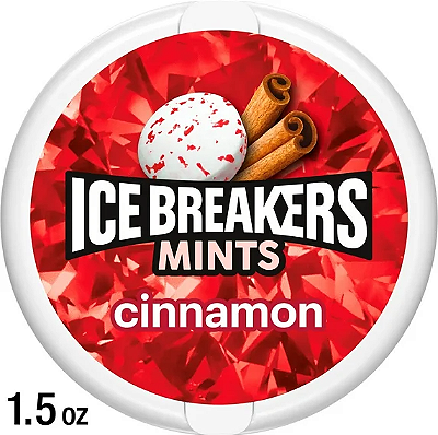 Ice Breakers Cinnamon Flavored Sugar Free Mints