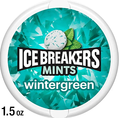 Ice Breakers Wintergreen Flavored Sugar Free Mints