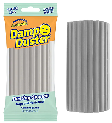 Scrub Daddy Damp Duster Sponge Multipurpose Foam Duster