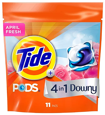 Tide PODS Laundry Detergent Pacs with a Touch of Downy Freshness, 3X Cleaning Power