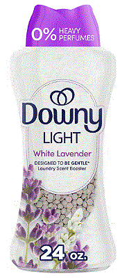 Downy Light White Lavender Laundry Scent Booster Beads for Washer with No Heavy Perfumes