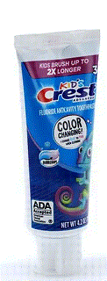 Crest Toothpaste, Kids Advanced Fluoride Toothpaste, Bubblegum Flavor