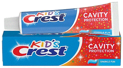 Crest Toothpaste, Kids Cavity Protection Toothpaste, Sparkle Fun Flavo