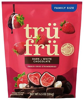 Tru Fru Freeze Dried Strawberries in Dark Chocolate