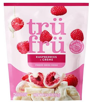 Tru Fru Freeze Dried Raspberries & Crème