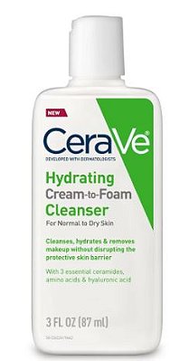 CeraVe Hydrating Cream-to-Foam Face Wash