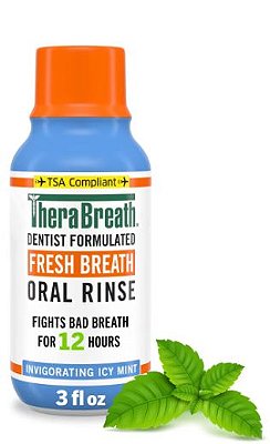 TheraBreath Fresh Breath Mouthwash Alcohol-Free
