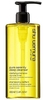 shu uemura Pure Serenity Clarifying Shampoo for Oily Scalp and Hair