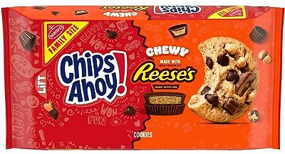 CHIPS AHOY! Chewy Chocolate Chip Cookies with Reese's Peanut Butter Cups