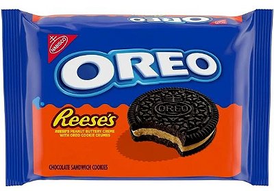 OREO REESE'S Peanut Buttery Creme Chocolate Sandwich Cookies