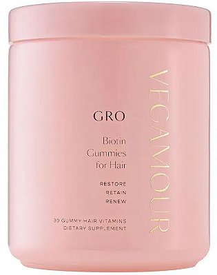 Vegamour GRO Biotin Gummies for Thinning Hair