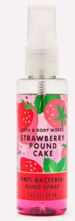 Strawberry Pound Cake Hand Sanitizer Spray