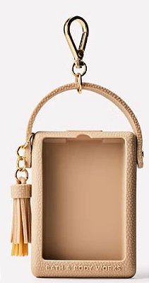 Tan Textured Holder with Strap PocketSpray Holder