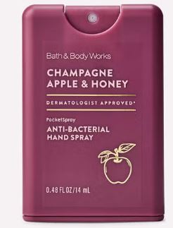Champagne Apple & Honey PocketSpray Hand Sanitizer