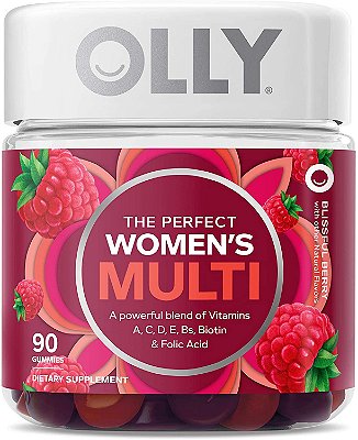 Olly The Perfect Women's Multi Multivitamin Gummies Berry