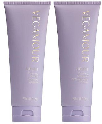 Vegamour UPLIFT Volumizing Shampoo and Conditioner Set for Fine, Flat & Thinning Hair