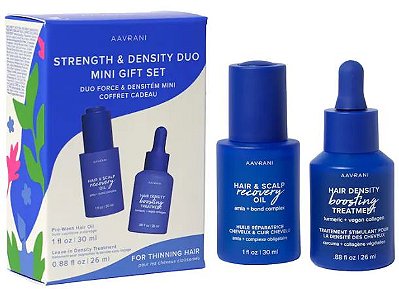 AAVRANI Mini Strengthening Hair Oil & Growth Serum Gift Set