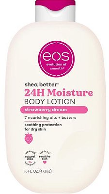 eos Shea Better 24H Moisture Body Lotion - Strawberry Dream