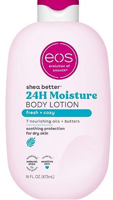eos Shea Better 24H Moisture Body Lotion - Fresh & Cozy