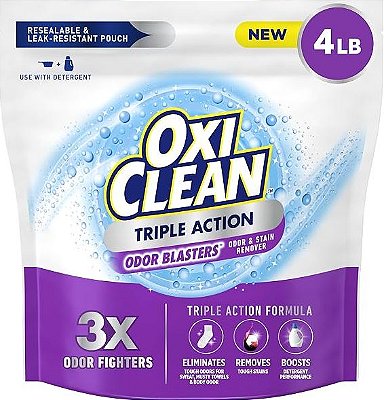 OxiClean Triple Action Odor Blasters and Stain Remover Powder