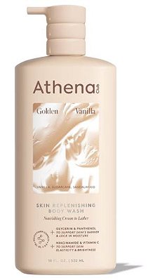 Athena Club Skin Replenishing Body Wash - Golden Vanilla