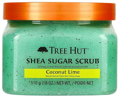 Tree Hut Coconut Lime Body Scrub, Exfoliating Sugar Scrub, Vegan