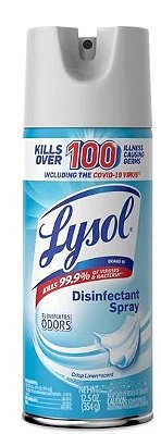 Lysol Disinfectant Spray, Sanitizing and Antibacterial Bathroom Spray