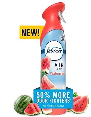 Febreze Air Mist Air Freshener Spray, Watermelon Scent