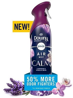 Febreze Air Mist Air Freshener Spray, Downy Calm