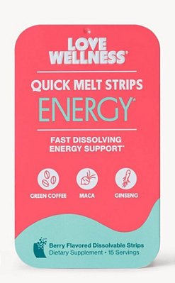 Love Wellness Energy Quick Melt Strips