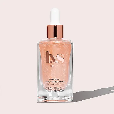 LYS Beauty THINK BRIGHT GLOW + HYDRATE SERUM WITH VITAMIN C & HYALURONIC ACID