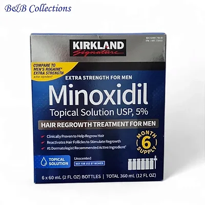Kirkland Signature Minoxidil Topical Solution USP 5% for Men