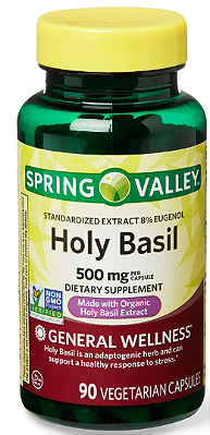 Spring Valley Holy Basil 500mg