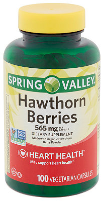 Spring Valley Hawthorn Berries Vegetarian Capsules 565 mg