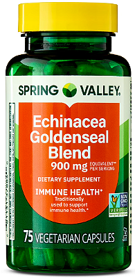 Spring Valley Echinacea Goldenseal Blend Capsules 900mg
