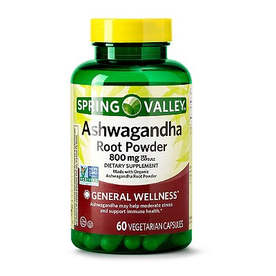 Spring Valley Ashwagandha Root Powder  800 mg