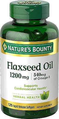 Nature's Bounty Flaxseed Oil Healthy Heart 1200mg