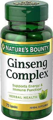 Nature's Bounty Ginseng Complex Energy+ Immune Support