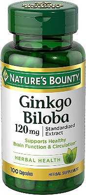 Nature's Bounty Ginkgo Biloba 120mg